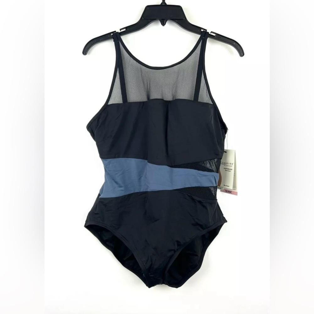 Coco Reef Womens Keepsake Level Color Block Swimsuit Size 16/40C